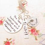Mommy Necklace, Hand Stamped Necklace, Mother..