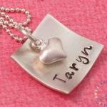 Personalized Jewelry: Custom Engraved Necklace In..