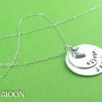 Personalized custom necklace - pend..